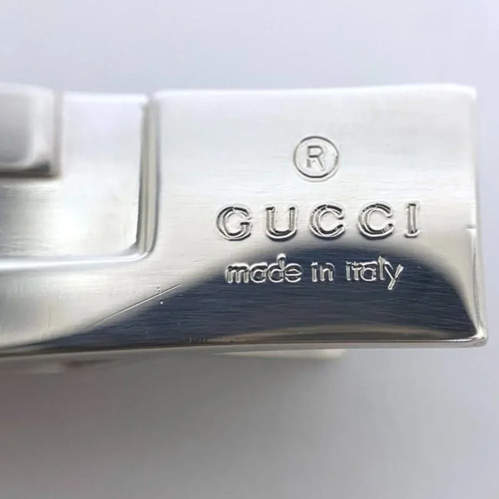Gucci Money Clip Silver Polished
